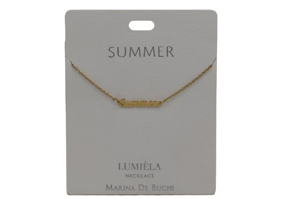 Mulberry Studios Personalized Name Necklaces - M through V
