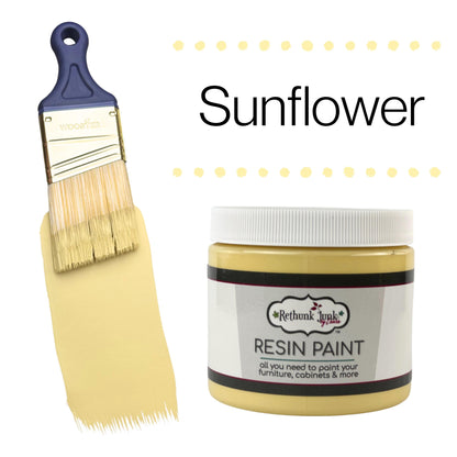 Rethunk Junk Resin Paint in Sunflower