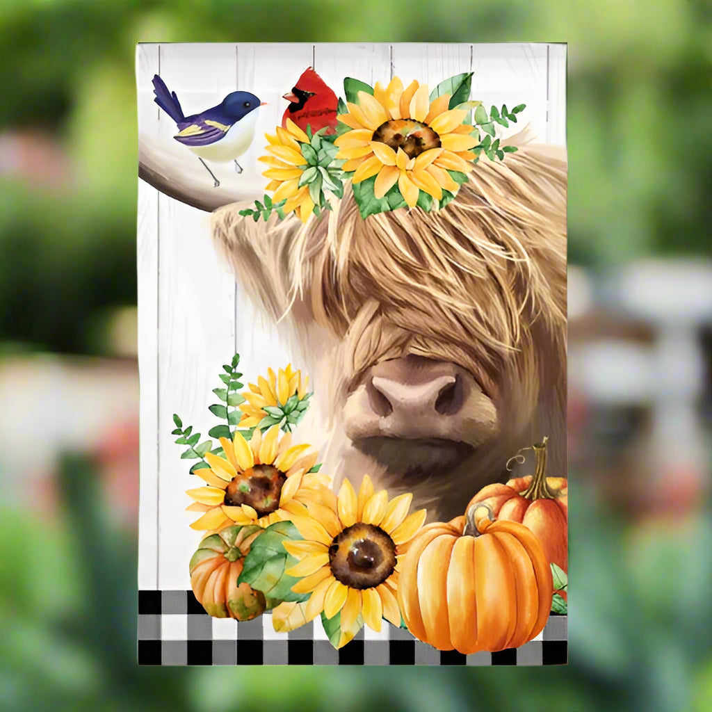 Evergreen Garden Flag - Fall & Halloween