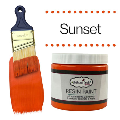 Rethunk Junk Resin Paint in Sunset