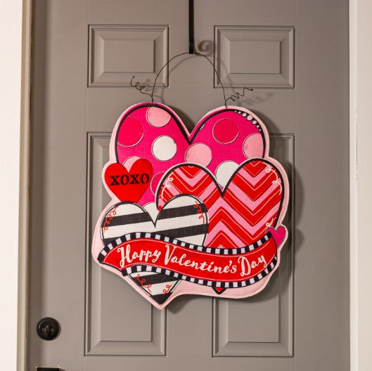 Sweethearts/Easter Bunny Double Sided Door Decor