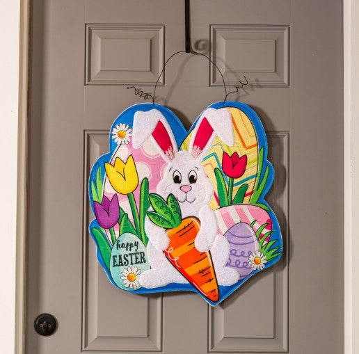 Sweethearts/Easter Bunny Double Sided Door Decor