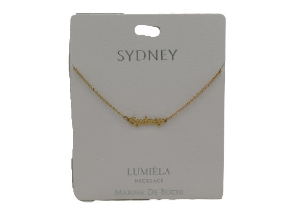 Mulberry Studios Personalized Name Necklaces - M through V
