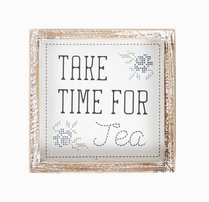 Take Time For Tea Magnet/Coaster