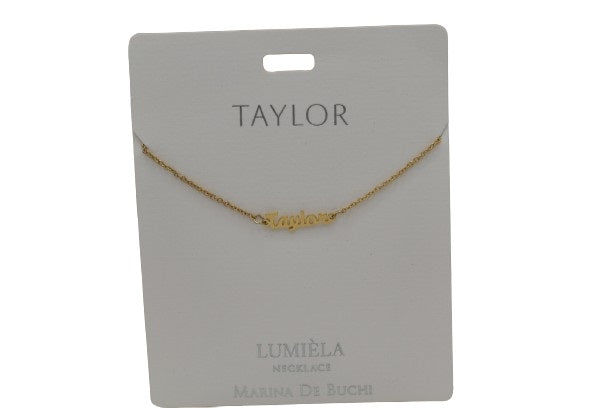 Mulberry Studios Personalized Name Necklaces - M through V