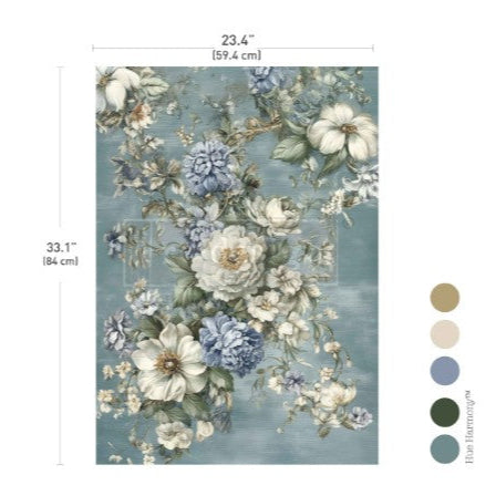 Decoupage Fiber Paper - Tender Tones
