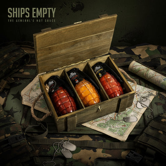 The General's Hot Sauce 3-Star Gift Box