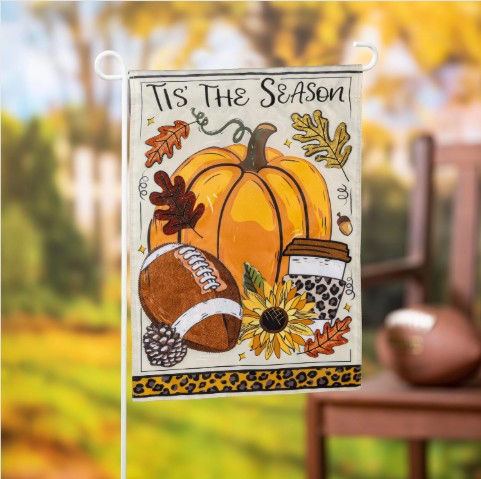Evergreen Garden Flag - Fall & Halloween