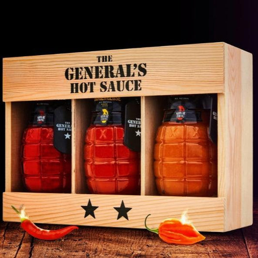 The General's Hot Sauce - 2 Star Gift Box