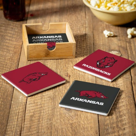 University of Arkansas Coaster Set