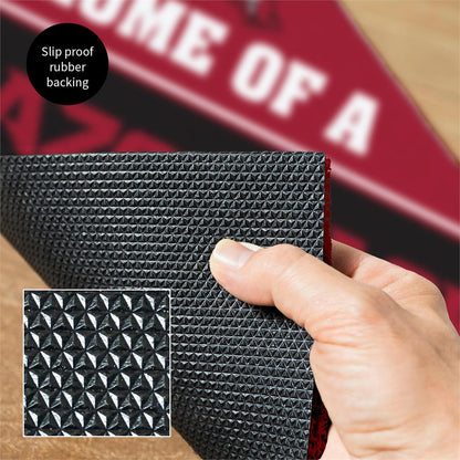 University of Arkansas Home of a Fan PVC Doormat