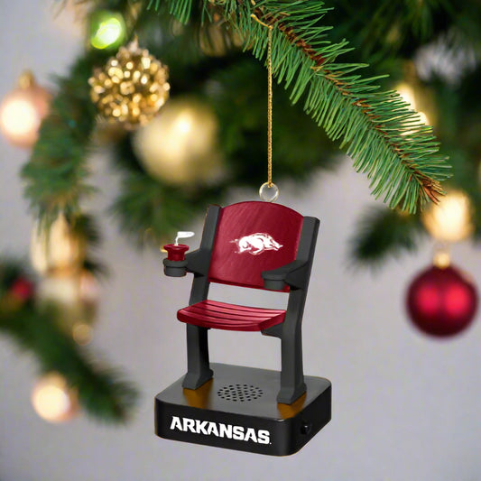 University of Arkansas Stadium Seat Ornament