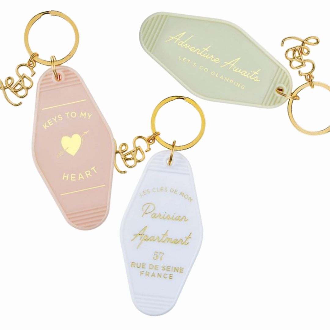 Vintage Inspired Motel Key Tag