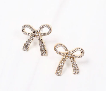 Wendover Bow Earring - Gold