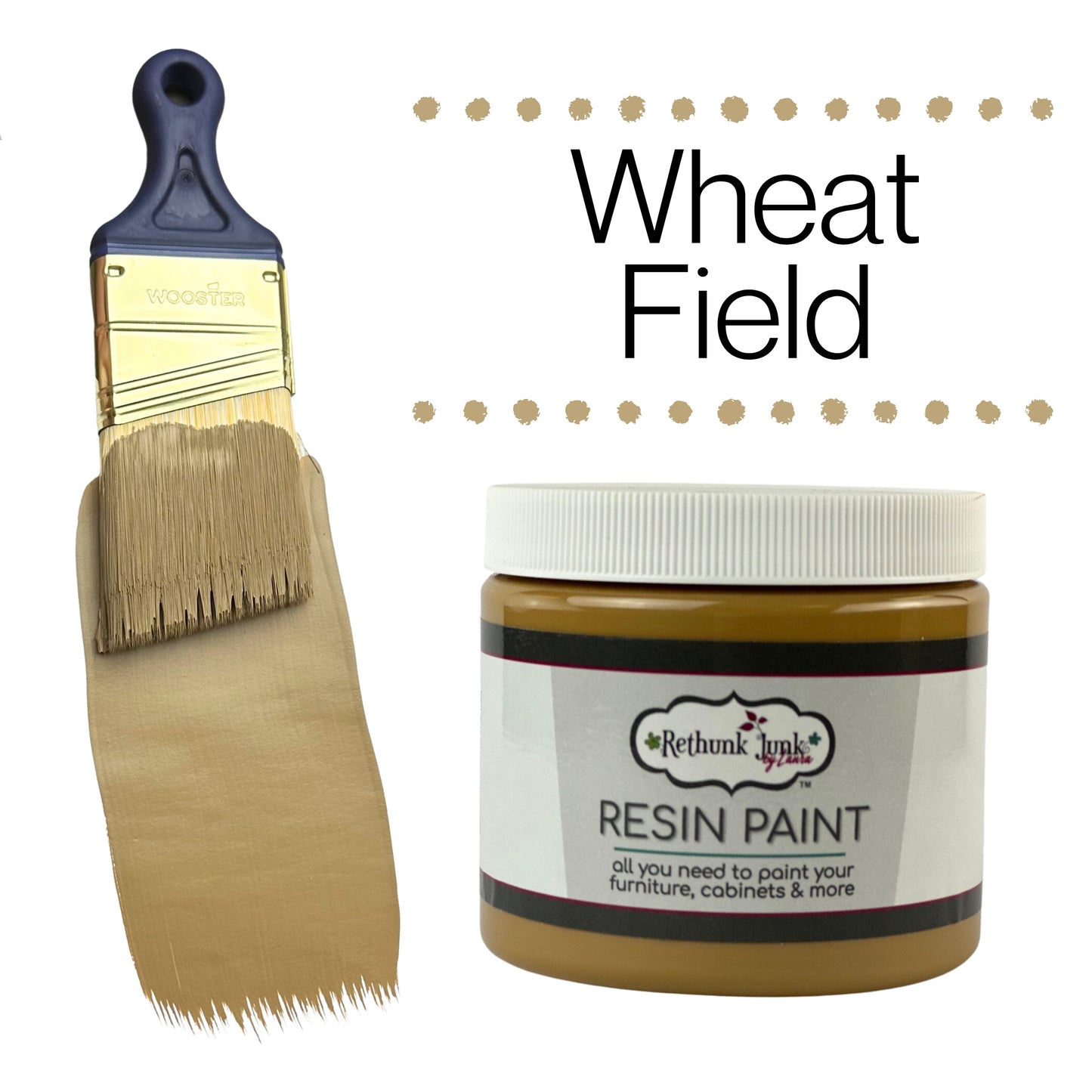 Rethunk Junk Resin Paint in Wheat Field