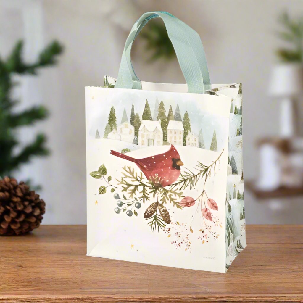 Winter Cardinal Daily Tote