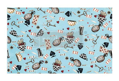 Redesign Decoupage Decor Tissue Paper - Wonderland Whimsy