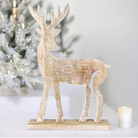 Reindeer Wood Cutout