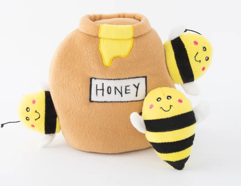 Zippy Burrow Dog Toy - Honey Pot