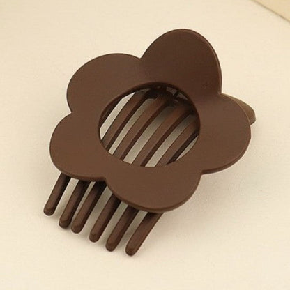 Lay Flat Flower Hair Claw