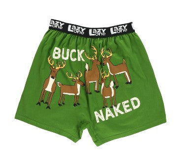 LazyOne Boxers - Buck Naked