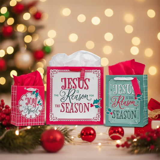 Jesus is the Reason for the Season Gift Bag Set