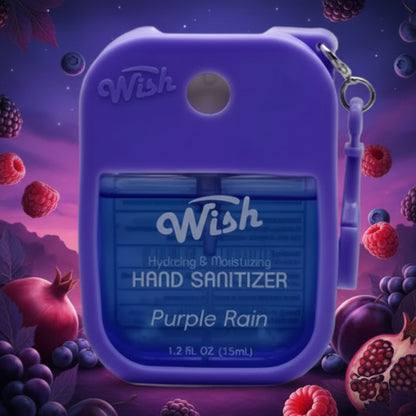 Wish Hydrating & Moisturizing Spray Hand Sanitizer with Silicone Case