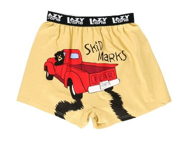 LazyOne Boxers - Skid Marks