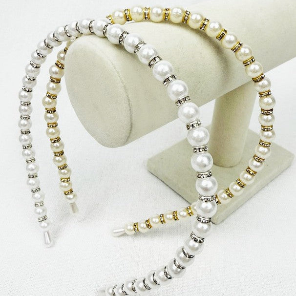 Shiny Pearl Headband