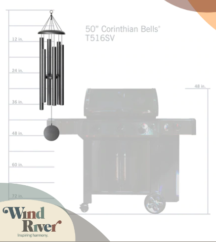 Corinthian Bells® Windchimes - 50 Inch