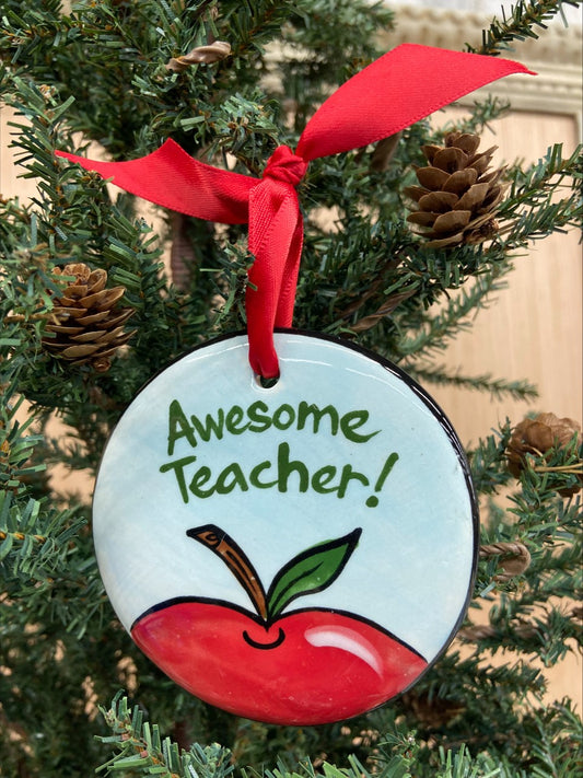 Hand-Painted Ceramic Ornament - Occupations & Hobbies