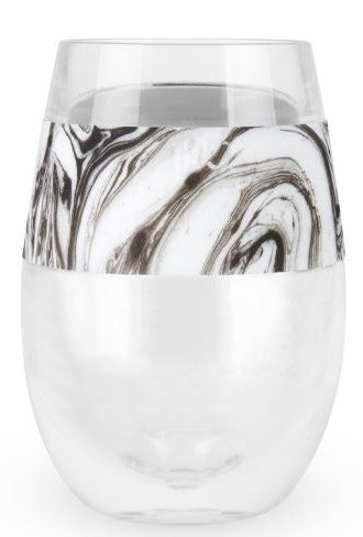 Wine Freeze™ Cooling Cup in Black Swirl