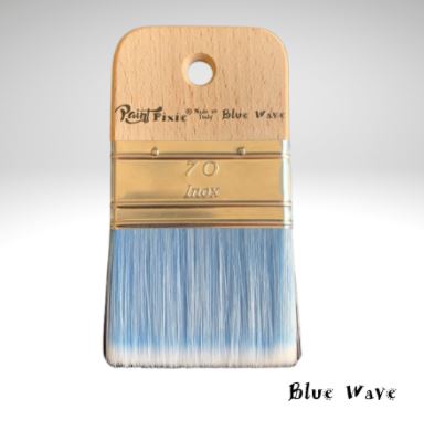 Paint Pixie Blue Wave Synthetic Flat Brush