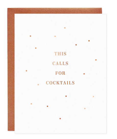 This Calls for Cocktails Card