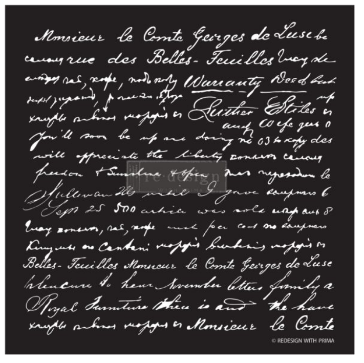 Decor Stencils® - Script