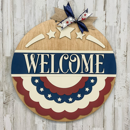 Summer & Patriotic Door Hangers - Handpainted