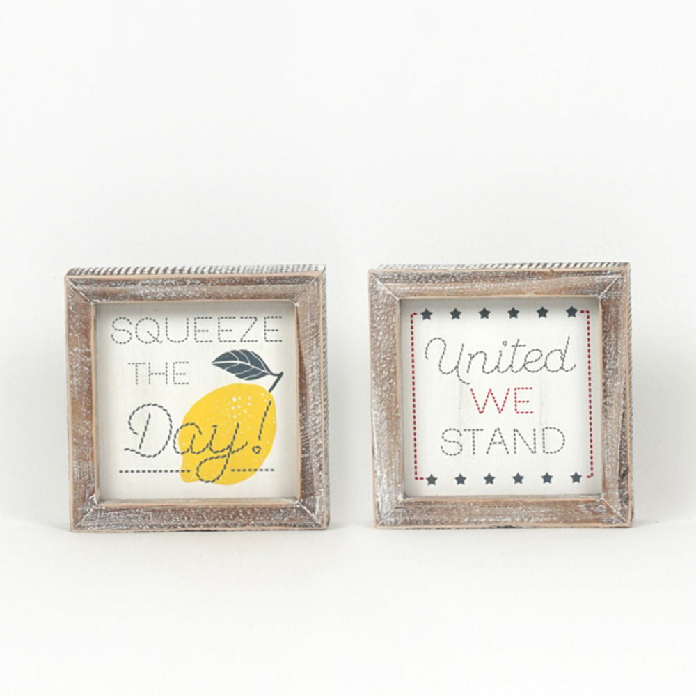 Double Sided Summer Signs 5x5