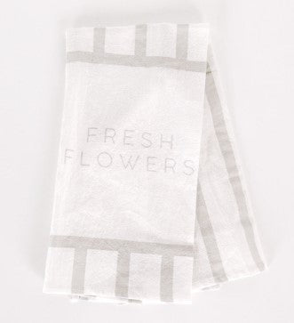 Fresh Flowers Dish Towel