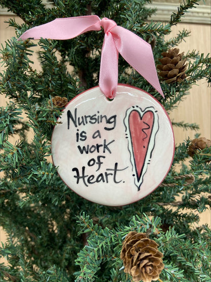 Hand-Painted Ceramic Ornament - Occupations & Hobbies