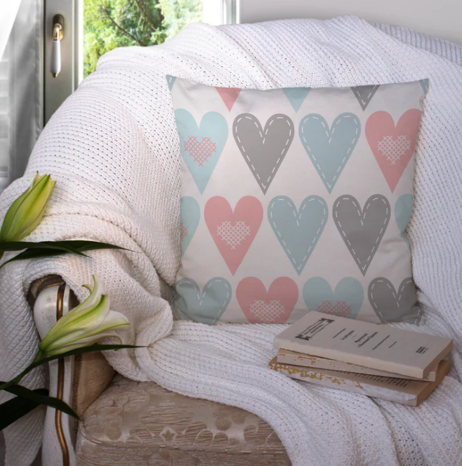 Valentine Pillow Cover