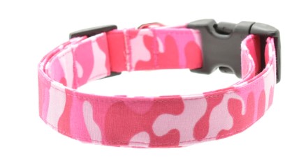 Pink Camouflage Collar