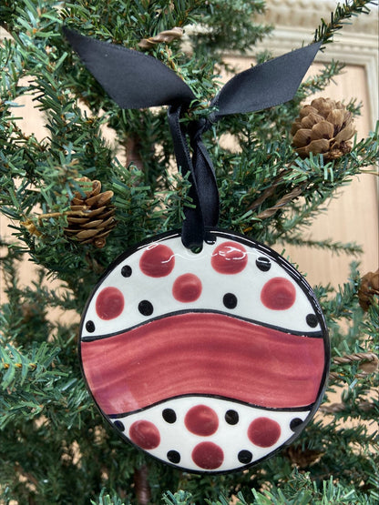 Hand-Painted Ceramic Ornament - School Spirit Collection