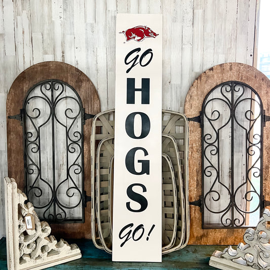 Arkansas Razorback Porch Signs