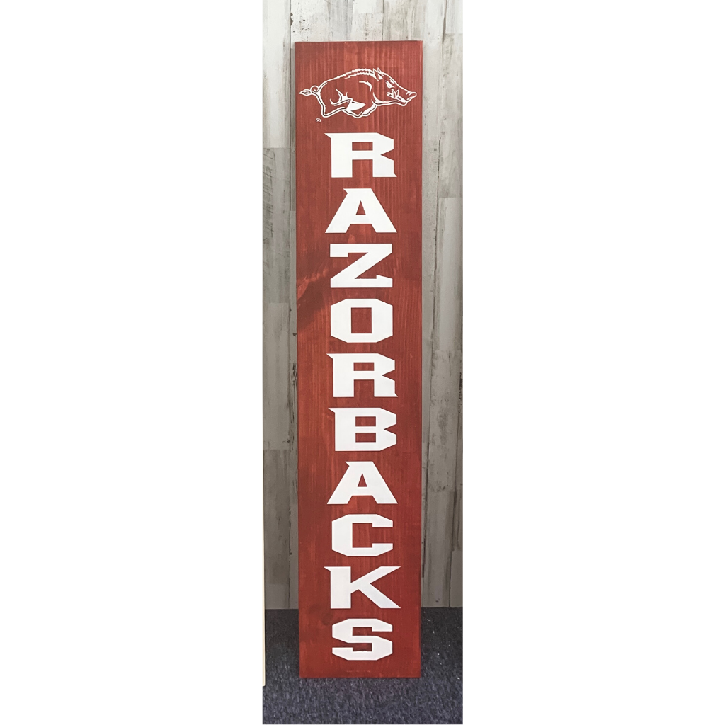 Arkansas Razorback Porch Signs
