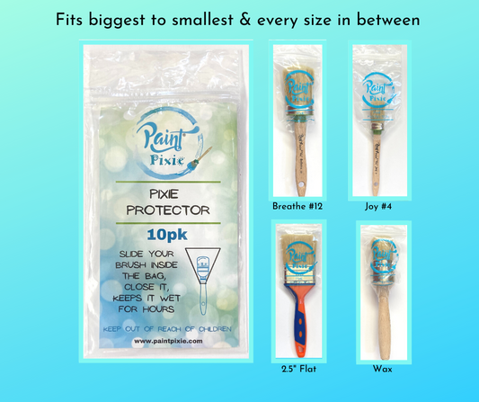Pixie Brush Protectors 10 Pack