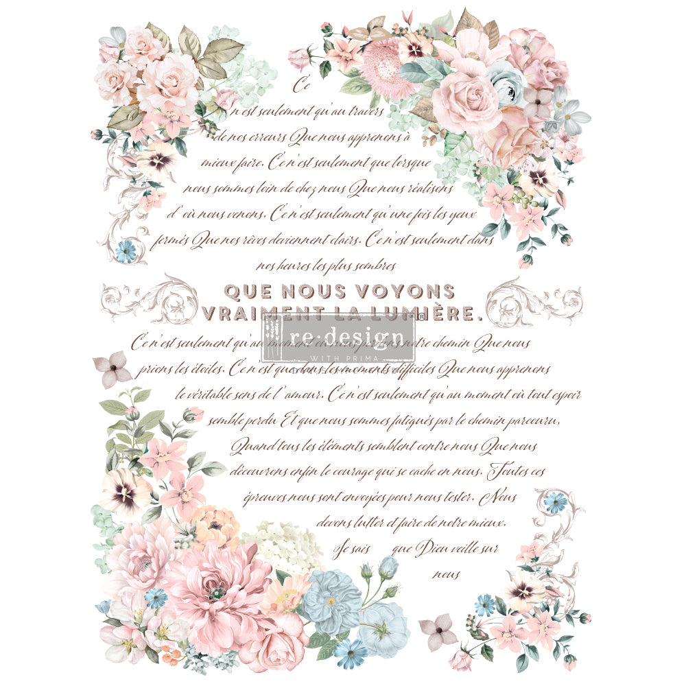 Decor Transfer® - Pure Light Floral