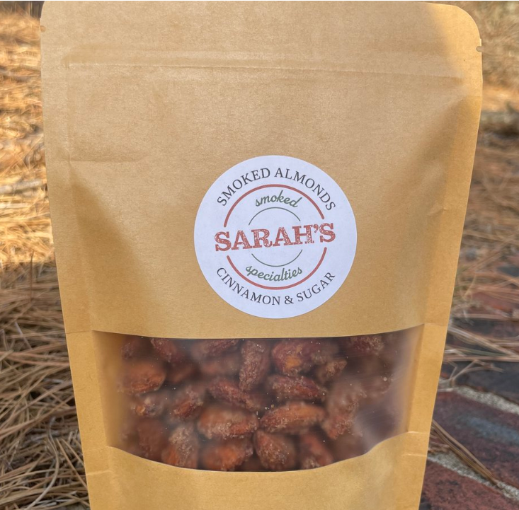 Sarah's Smoked Specialties Smoked Almonds