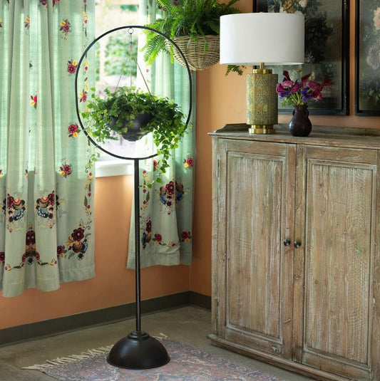 Spherical Iron Plant Stand - Local Pick Up ONLY
