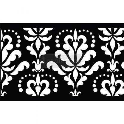 Redesign Stick & Style Stencil Roll® - Damask Flourish