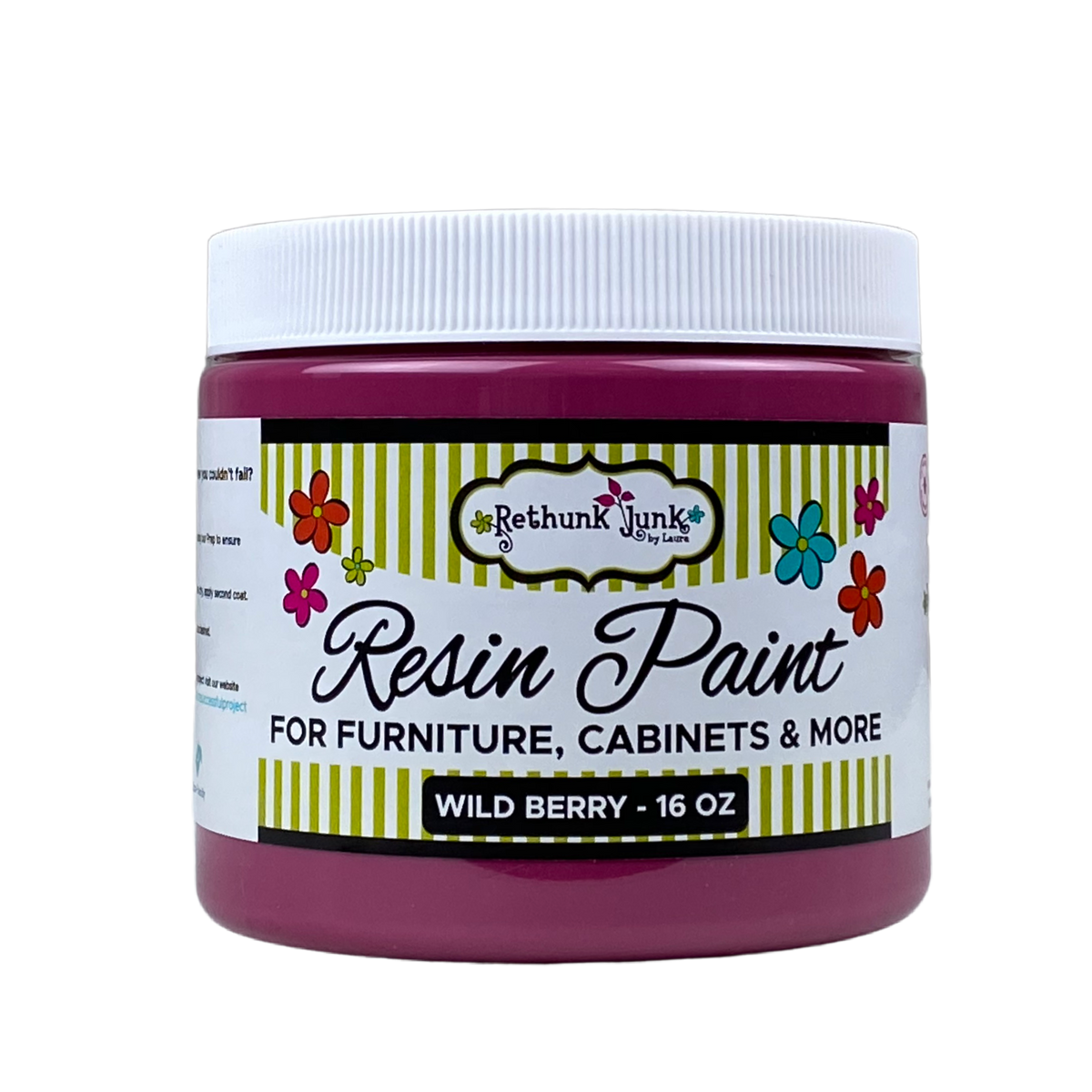 Rethunk Junk Resin Paint in Wild Berry High Cotton Decor
